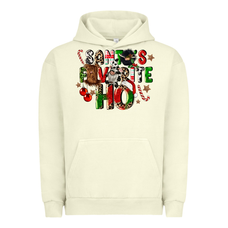 Santas Favorite Ho Urban Hoodie by CowGirlArtShop | Teevron