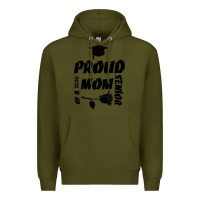Army Green Proud Mom Of A 2020 Senior Premium Hoodie - Bettercallsaul