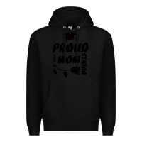 Black Proud Mom Of A 2020 Senior Premium Hoodie - Bettercallsaul