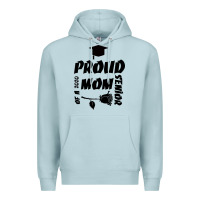 Blue Mist Proud Mom Of A 2020 Senior Premium Hoodie - Bettercallsaul
