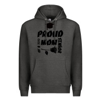 Charcoal Heather Proud Mom Of A 2020 Senior Premium Hoodie - Bettercallsaul