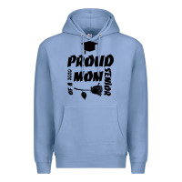Colony Blue Proud Mom Of A 2020 Senior Premium Hoodie - Bettercallsaul