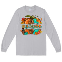 Moon Dust bus driver pumpkin Long Sleeve Tee - NancyCooperArtShop
