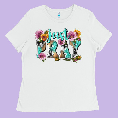 Ladies Tee just pray