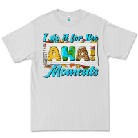 Dove Grey i do it for the aha moments Premium Tee - texasbilliewilder