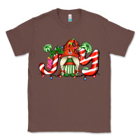 Chestnut joy with gnomes and christmas cookie and candies Classic Tee - AdoDesignShop