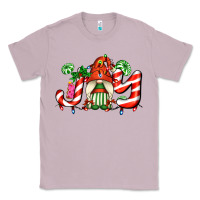 Lilac joy with gnomes and christmas cookie and candies Classic Tee - AdoDesignShop
