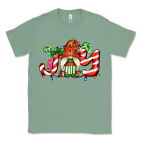 Sage joy with gnomes and christmas cookie and candies Classic Tee - AdoDesignShop