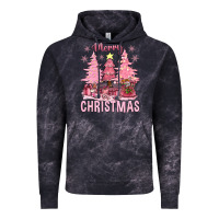 Cloud Black pink merry christmas bbs Vintage Hoodie - BundleAndBundleShop