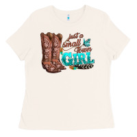 Bone justas malltown girlie Ladies Tee - texasbilliewilder