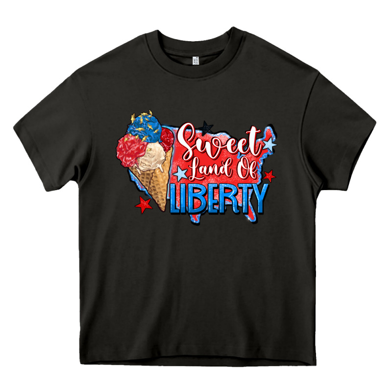 Sweet Land Of Liberty Heavy Core Tee by Zillion Design Studio | Teevron