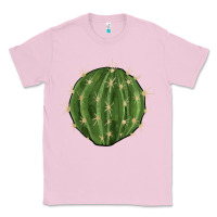 Bubblegum Pink cactus Classic Tee - BarkalooDesign