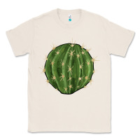 Natural cactus Classic Tee - BarkalooDesign