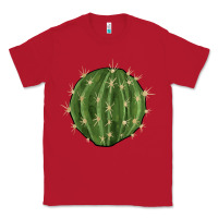 Red cactus Classic Tee - BarkalooDesign