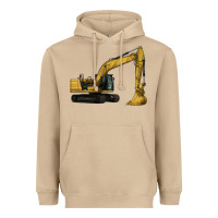 Mushroom Excavator Heavyweight Hoodie - LillyAllenDesigns