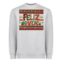 Heather Grey feliz navidad spanish christmas Heavyweight Sweatshirt - Jasminsmagicworld