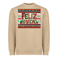 Mushroom feliz navidad spanish christmas Heavyweight Sweatshirt - Jasminsmagicworld