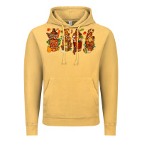 Vintage Mustard thanksgiving coffee cups with gnomes bbs Vintage Hoodie - BundleAndBundleShop
