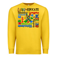 Lemon autism awareness typography Premium Sweatshirt - Artiststas