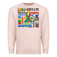 Pale Pink autism awareness typography Premium Sweatshirt - Artiststas