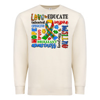 Sandshell autism awareness typography Premium Sweatshirt - Artiststas