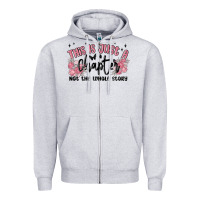 Heather Grey this is just a chapter not the whole story Zipper Hoodie - MaliasSmallBusiness