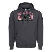 Smoke this is just a chapter not the whole story Zipper Hoodie - MaliasSmallBusiness