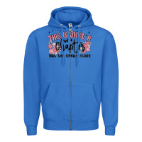 True Royal this is just a chapter not the whole story Zipper Hoodie - MaliasSmallBusiness