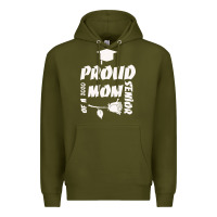 Army Green Proud Mom Of A 2020 Senior Premium Hoodie - Bettercallsaul