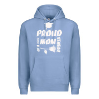 Colony Blue Proud Mom Of A 2020 Senior Premium Hoodie - Bettercallsaul