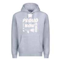 Heather Grey Proud Mom Of A 2020 Senior Premium Hoodie - Bettercallsaul