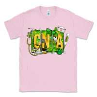 Bubblegum Pink St. Patricks Day Cna Classic Tee - CowhideDigitalArt