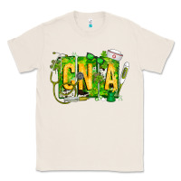 Natural St. Patricks Day Cna Classic Tee - CowhideDigitalArt