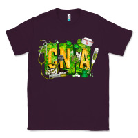 Plum St. Patricks Day Cna Classic Tee - CowhideDigitalArt