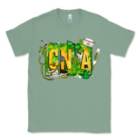 Sage St. Patricks Day Cna Classic Tee - CowhideDigitalArt