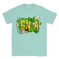 Seafoam St. Patricks Day Cna Classic Tee - CowhideDigitalArt