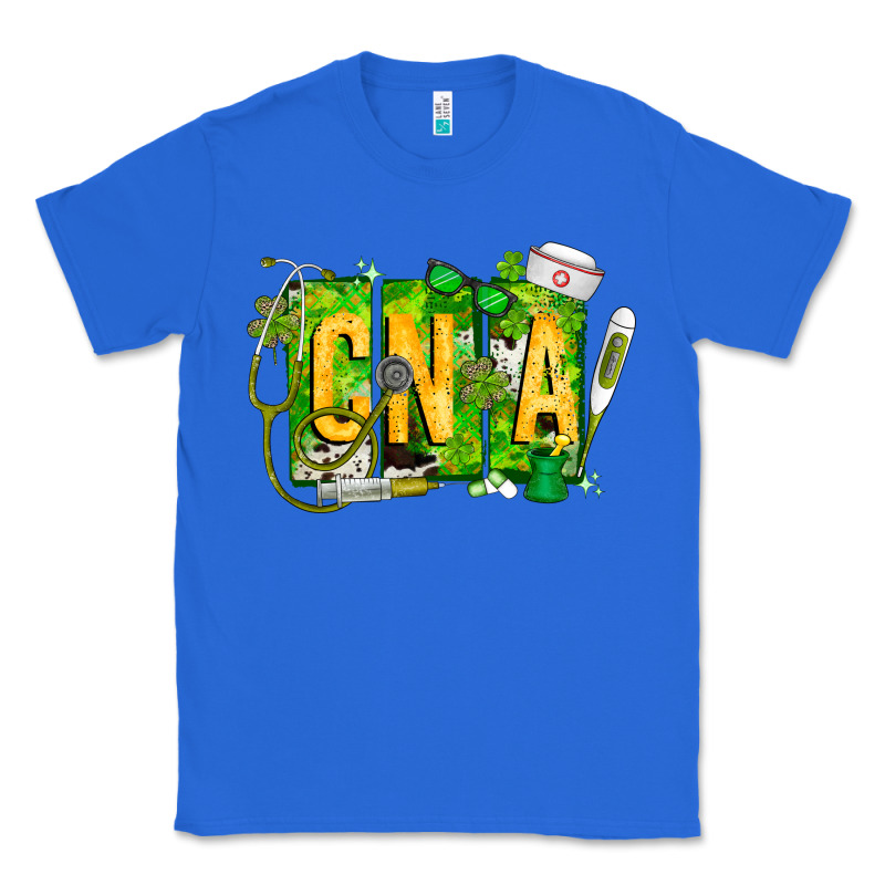 St. Patricks Day Cna Classic Tee by CowhideDigitalArt | Teevron