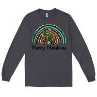 Smoke merry christmas cactus rainbow Long Sleeve Tee - BarkalooDesign