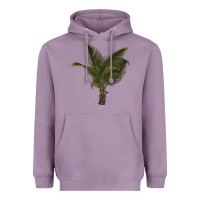 Lavender palm tree Heavyweight Hoodie - LillyAllenDesigns