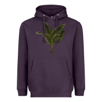 Plum palm tree Heavyweight Hoodie - LillyAllenDesigns