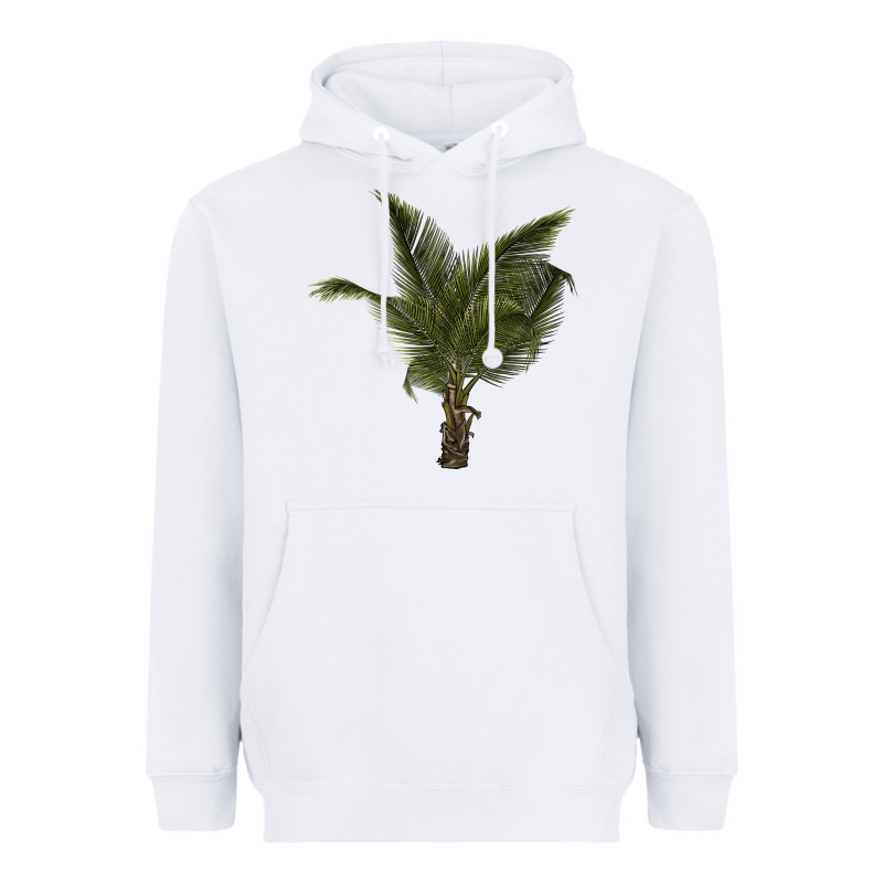 Palm Tree Heavyweight Hoodie by LillyAllenDesigns | Teevron