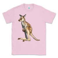 Bubblegum Pink baby kangaroo Classic Tee - LillyAllenDesigns
