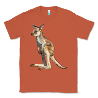 Copper baby kangaroo Classic Tee - LillyAllenDesigns