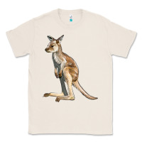 Natural baby kangaroo Classic Tee - LillyAllenDesigns