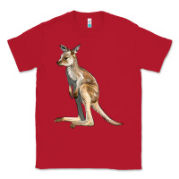 Red baby kangaroo Classic Tee - LillyAllenDesigns