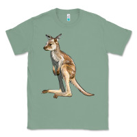 Sage baby kangaroo Classic Tee - LillyAllenDesigns