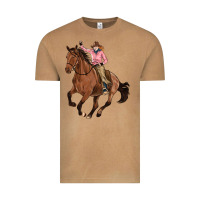 Vintage Camel cowgirl Vintage Tee - Artiststas