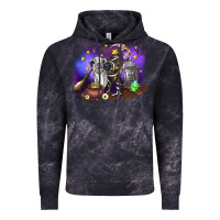 Cloud Black Cow Halloween Vintage Hoodie - RanaPortraitStore