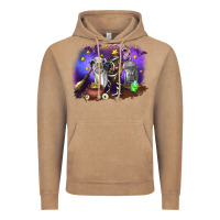 Vintage Coffee Cow Halloween Vintage Hoodie - RanaPortraitStore