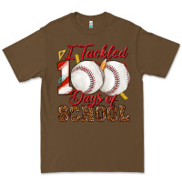 Cacao i tackled 100days of school baseball Premium Tee - texasbilliewilder
